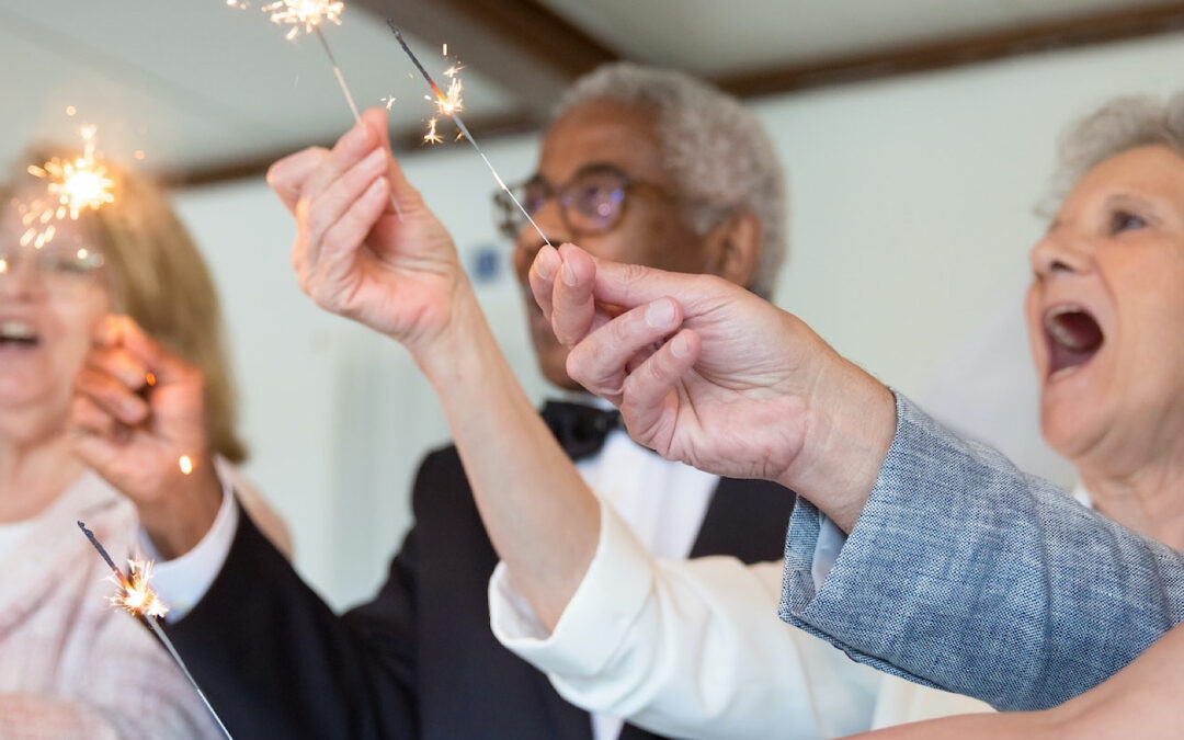 Ringing in the New Year at a Senior Assisted Living Community